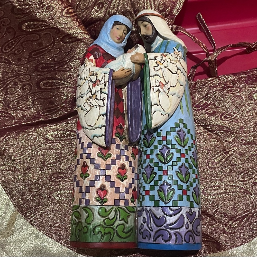 Jim Shore Nativity Blessed Family Figurine